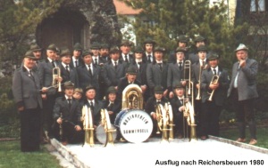 Musikverein Sommersell: Ausflug 1980